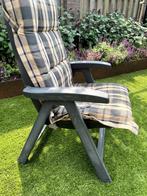 4 Hartman Prestige Verstelbare Tuinstoelen met kussen, Tuin en Terras, Tuinstoelen, Ophalen, Gebruikt, Kunststof, Verstelbaar