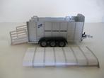 Siku Ifor Williams veewagen 2890  1:32, Hobby en Vrije tijd, Modelauto's | 1:32, Ophalen, Zo goed als nieuw, Tractor of Landbouw