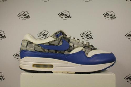 Nike Air Max 1 Atmos 'We Love Nike' - 42, Kleding | Heren, Schoenen, Gedragen, Blauw, Ophalen of Verzenden