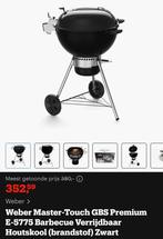 Weber Master-Touch Premium-E BBQ, Tuin en Terras, Houtskoolbarbecues, Ophalen, Nieuw