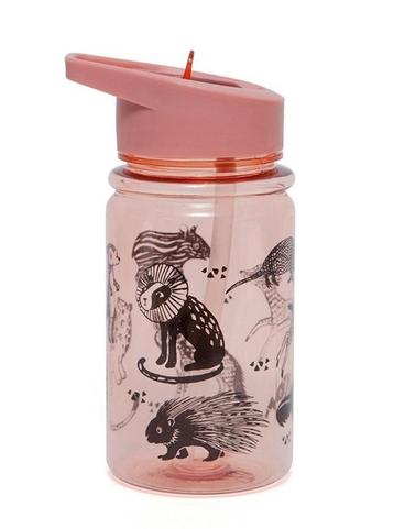 Drinkfles Drinkbeker Beker Dieren Roze Petit Monkey beschikbaar voor biedingen