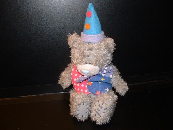 CARTE BLANCHE ME TO TOU BEER ZACHTE BADSTOF GRIJS, Kinderen en Baby's, Speelgoed | Knuffels en Pluche, Nieuw, Overige typen, Ophalen of Verzenden