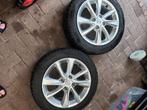 opel corsa velgen met winterbanden maat 195/55/16  prijs 300, Auto-onderdelen, Banden en Velgen, Ophalen, 16 inch, Banden en Velgen