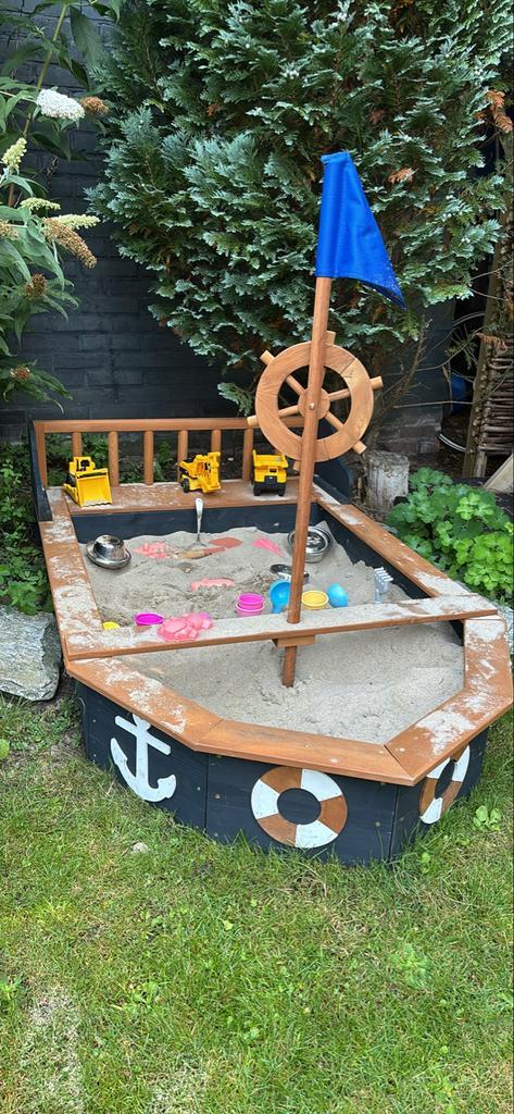 AXI Doris Zandbak Boot - Zo Goed Als Nieuw, Kinderen en Baby's, Speelgoed | Buiten | Zandbakken, Zo goed als nieuw, Ophalen