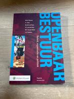 Openbaar Bestuur, Ophalen of Verzenden, Zo goed als nieuw, Sociale wetenschap