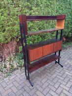 Retro mid century wandsysteem wandkast, Ophalen, Huis en Inrichting