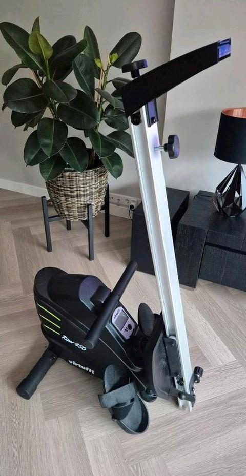 Virtufit Row 450 Roeitrainer * Zo goed als nieuw!, Sport en Fitness, Fitnessapparatuur, Zo goed als nieuw, Roeitrainer, Armen