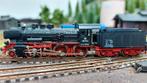 Fleischmann piccolo 7160 Stoomlocomotief met tender., Gebruikt, Fleischmann, Ophalen of Verzenden, Analoog