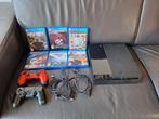 Playstation 4 + 6 Games, Spelcomputers en Games, Met 2 controllers, Ophalen of Verzenden, Original, 500 GB