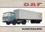 D.A.F. Eurotrailers truckfolder uit 1964, Verzenden, Gelezen, Overige merken