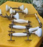 Porseleinen Deurgrepen / Deurknoppen, Overige materialen, Gebruikt, Overige typen, Ophalen of Verzenden