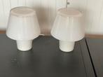 2 ikea lampjes, Ophalen, Wit, Rond, Zo goed als nieuw