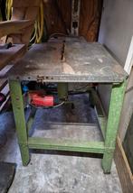 Zaagtafel, Doe-het-zelf en Verbouw, Gereedschap | Zaagmachines, Ophalen, Cirkelzaag, Zo goed als nieuw, 30 tot 70 mm