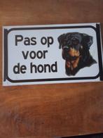 Waakbord hond., Huis en Inrichting, Ophalen of Verzenden, Gebruikt