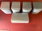 Set front, 4 satelliet speakers en subwoofer, Ophalen of Verzenden, Gebruikt, Subwoofer, Overige merken