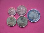 Kavel Andorra setje UNC 1, 5, 10 , 20 Cent, 2 Euro 2018/2024, Postzegels en Munten, Verzenden, Overige landen, Setje