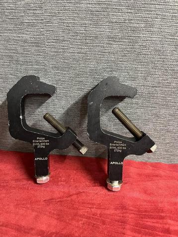 2x Philips Apollo get A Grip , C klemmen SVWL 600lbs , 272kg beschikbaar voor biedingen