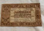 Zilverbon 1 Gulden 1938 - Zeldzaam!, Ophalen of Verzenden, 1 gulden, Los biljet