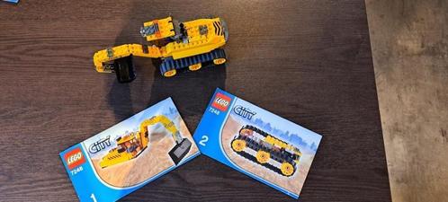 LEGO 7242 Street Sweeper en LEGO 7248 Digger, Kinderen en Baby's, Speelgoed | Duplo en Lego, Nieuw, Ophalen of Verzenden