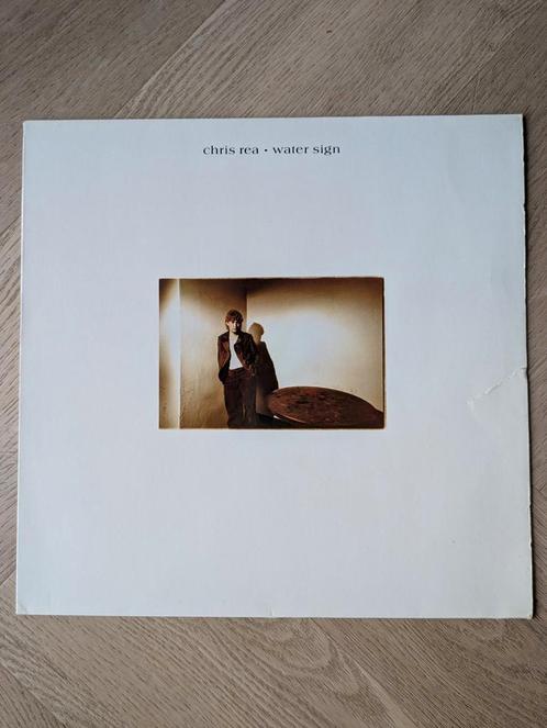 Lp Chris Rea - Water sign, Cd's en Dvd's, Vinyl | Pop, Zo goed als nieuw, 1980 tot 2000, Ophalen of Verzenden