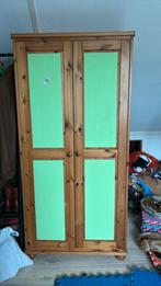 Kinder kleding kast hout, Ophalen, Gebruikt, Met hangruimte, 50 tot 100 cm