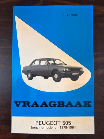 Peugeot 505 Vraagbaak 1979-1984 beschikbaar voor biedingen