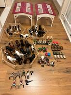 Grote zet Schleich paarden + veel accessoires., Verzamelen, Speelgoed, Ophalen of Verzenden, Zo goed als nieuw