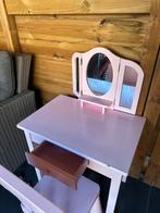 Make-up tafel met stoel voor meisjes, Kinderen en Baby's, Kinderkamer | Tafels en Stoelen, Ophalen, Gebruikt, Tafel(s) en Stoel(en)