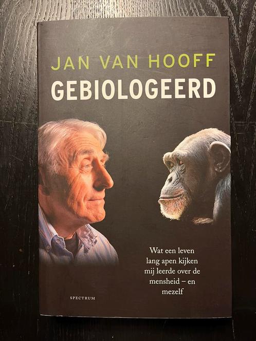 Jan van Hooff - Gebiologeerd, Boeken, Overige Boeken, Zo goed als nieuw, Ophalen of Verzenden