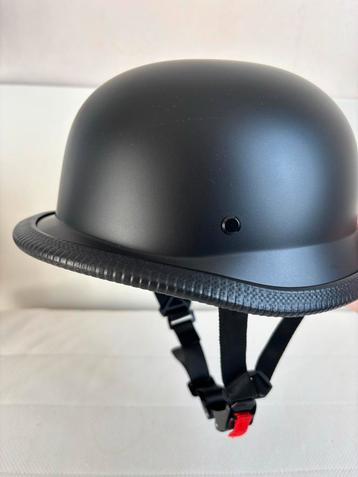 Zwarte Pothelm - Motorhelm / Scooterhelm beschikbaar voor biedingen