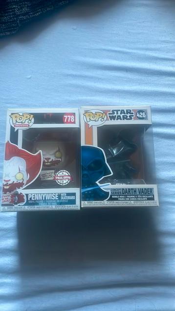 funko pops IT en Star wars beschikbaar voor biedingen