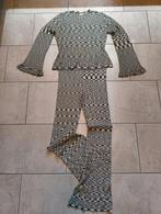 Catwalk Junkie longsleeve & flared broek groen mt XL, Catwalk Junkie, Ophalen of Verzenden, Zo goed als nieuw