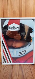 Reclame spiegel marlboro, Ophalen, Zo goed als nieuw, Reclamebord