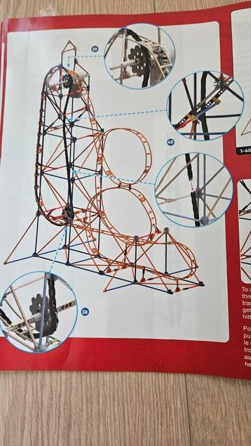 Knex amazin 8 achtbaan beschikbaar voor biedingen