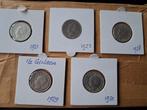 Set halve guldens 1921-1930, Ophalen of Verzenden, Koningin Wilhelmina, ½ gulden