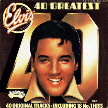 lp.Elvis – 40 Greatest Hits beschikbaar voor biedingen