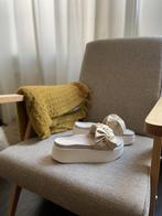 INUIKII Platform sandalen - Maat 38 / 38,5 – Beige / Wit, Kleding | Dames, Schoenen, Verzenden, Beige, Nieuw, Sandalen of Muiltjes