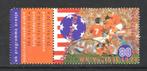 111 T--1614 WK Voetbal 1994 met Tab, Postzegels en Munten, Postzegels | Nederland, Verzenden, Na 1940, Gestempeld