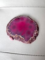Roze agaat schijf, Ophalen of Verzenden, Zo goed als nieuw