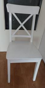 Houten stoel, Ophalen of Verzenden, Gebruikt, Bruin, Eén