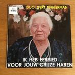 Duo Gert Timmerman - Ik Heb Eerbied Voor Jouw Grijze Haren 7, Cd's en Dvd's, Vinyl Singles, Nederlandstalig, Gebruikt, Ophalen of Verzenden