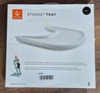 Stokke tray zwart, Ophalen of Verzenden, Gebruikt, Meegroeistoel, Afneembaar eetblad