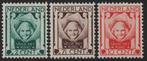 141 - 43 POSTFRIS ( Kinderserie 1924 Cat. € 35,- ), Postzegels en Munten, Postzegels | Nederland, Verzenden, T/m 1940, Postfris