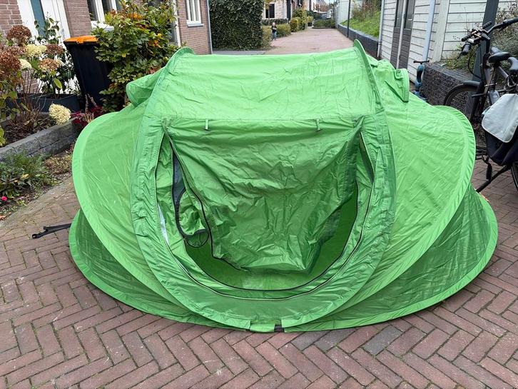 Pop-up Tent - Snel en Gemakkelijk Kamperen!, Caravans en Kamperen, Tenten, tot en met 2, Gebruikt, Ophalen