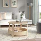 IKEA BORGEBY salontafel, Huis en Inrichting, Tafels | Salontafels, Ophalen, Rond, 50 tot 100 cm, Zo goed als nieuw
