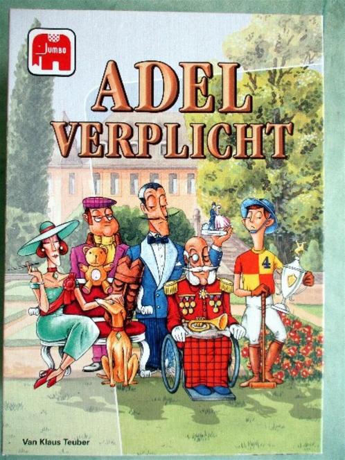 Adel verplicht, Hobby en Vrije tijd, Gezelschapsspellen | Bordspellen, Ophalen of Verzenden