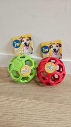 jw holee bal 12 cm flexibel speelgoed. rood, Ophalen of Verzenden, Nieuw, Hondenballen