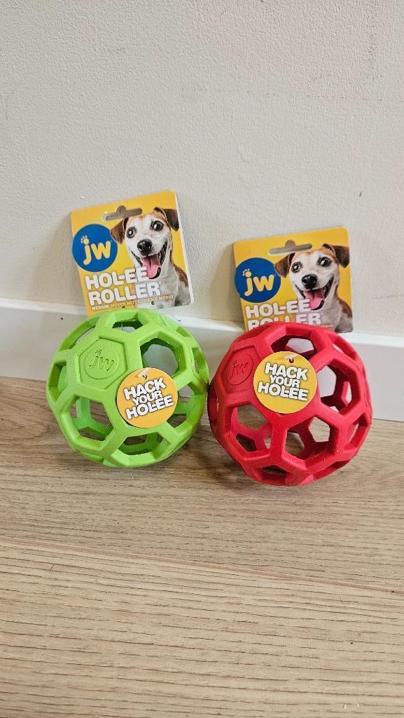 jw holee bal 12 cm flexibel speelgoed. rood, Dieren en Toebehoren, Hondenspeelgoed, Nieuw, Hondenballen, Ophalen of Verzenden