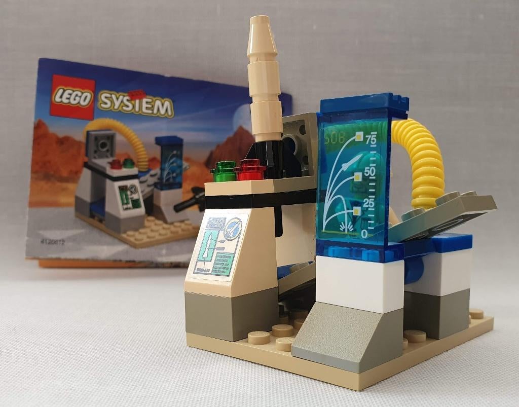 6452 Lego Space Port Mini Rocket Launcher, Ophalen of Verzenden, Gebruikt, Complete set, Lego