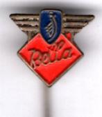 BELLA Zundapp zilvverkleurig motorfietsen speldje ( E_142 ), Verzenden, Zo goed als nieuw, Transport, Speldje of Pin